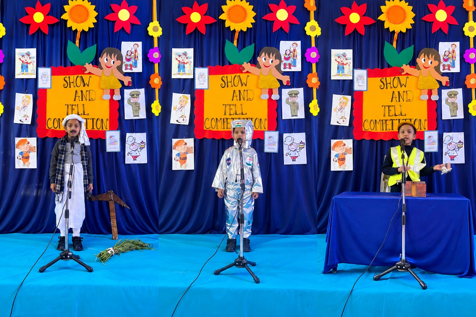 Little Kingdom Preschool Jaipur Young Voices Public Speaking Stage Performance